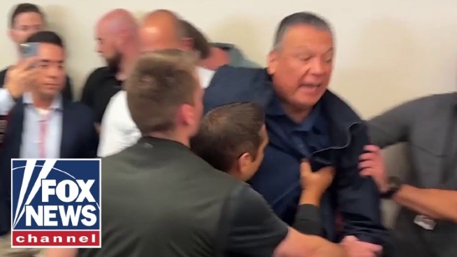 Sen. Padilla Forcibly Removed While Interrupting Presser