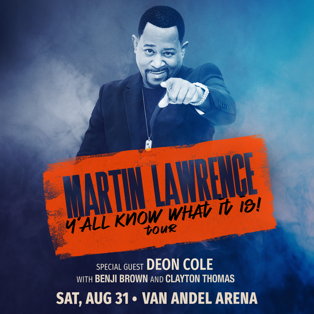 Win tickets to see Martin Lawrence at the Van Andel Arena in late August