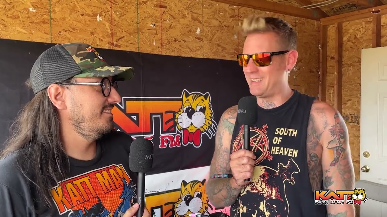 [VIDEO] Mastodon’s Brann Dailor breathing steam at Rocklahoma 2024