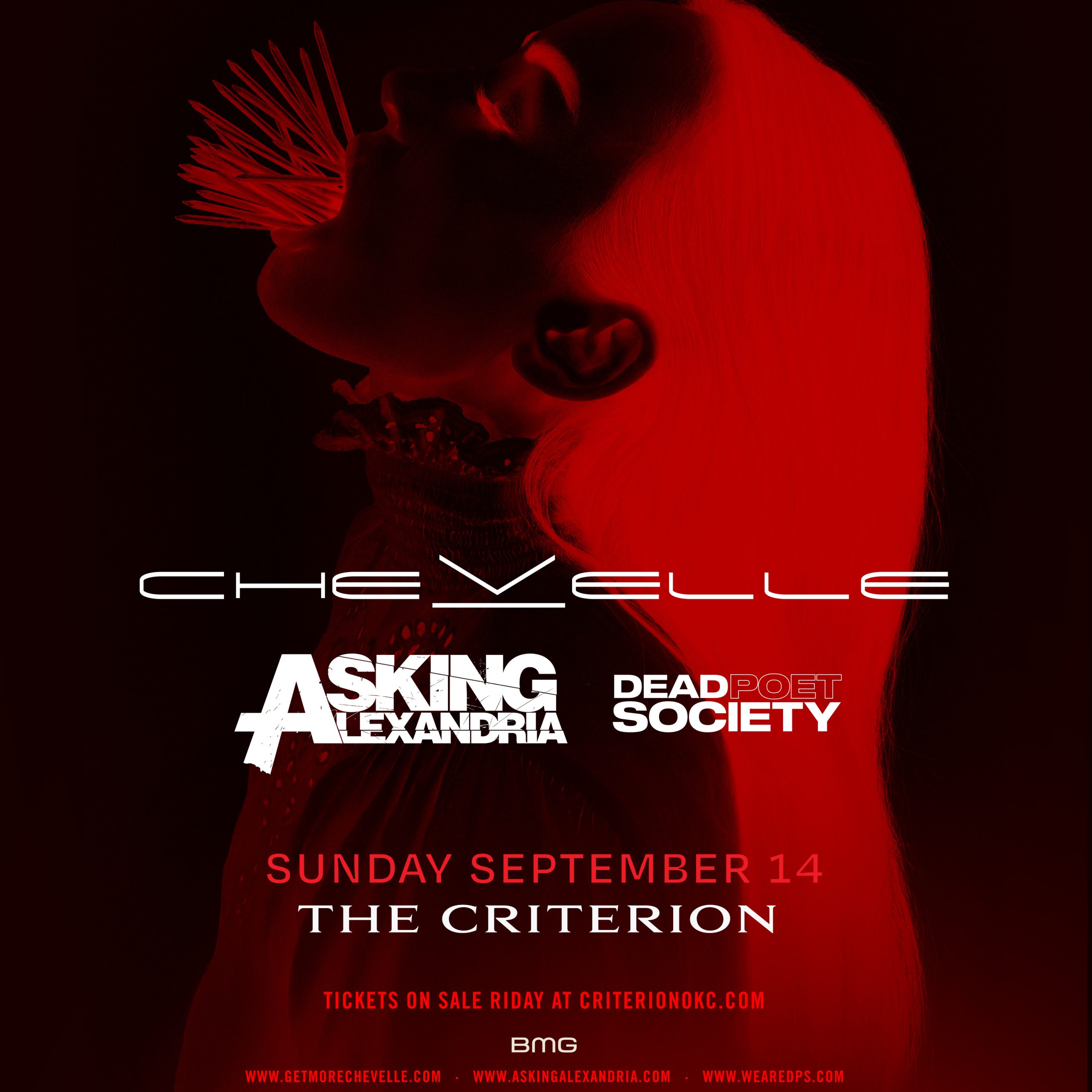 Chevelle – September 14th, 2025 @ The Criterion Chevelle – September 14th, 2025 @ The Criterion