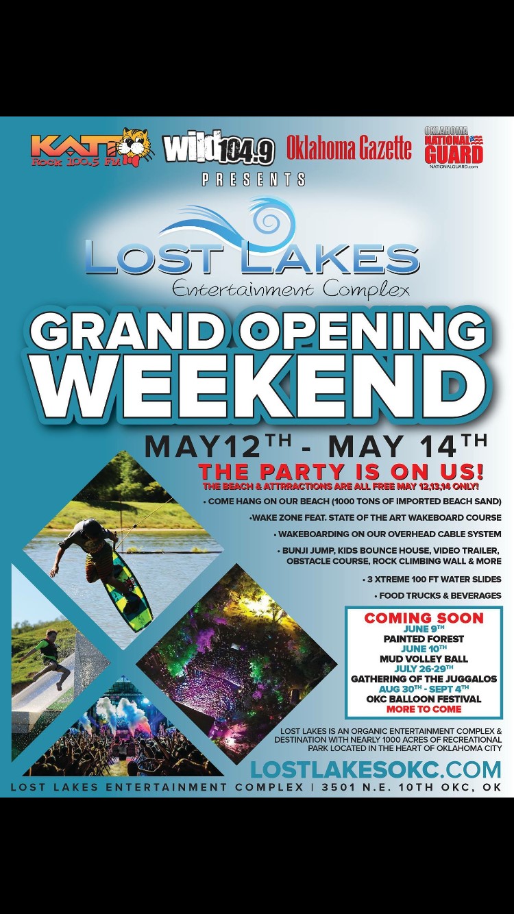 Lost Lakes Grand Opening Weekend!