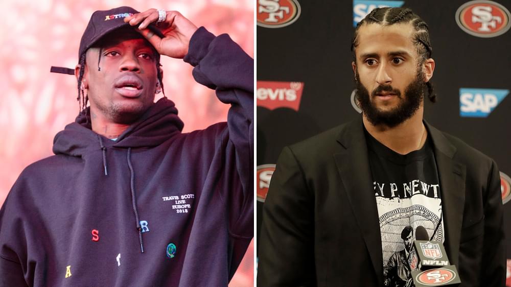 Travis Scott Allegedly Consulted with Colin Kaepernick Before Agreeing to Perform at the Super Bowl