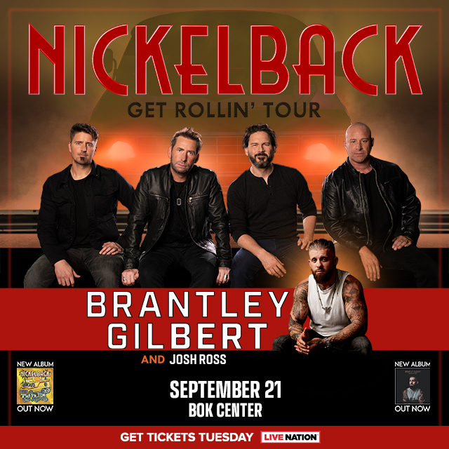 Nickelback-Get Rollin’ Tour- BOK Center 9/21
