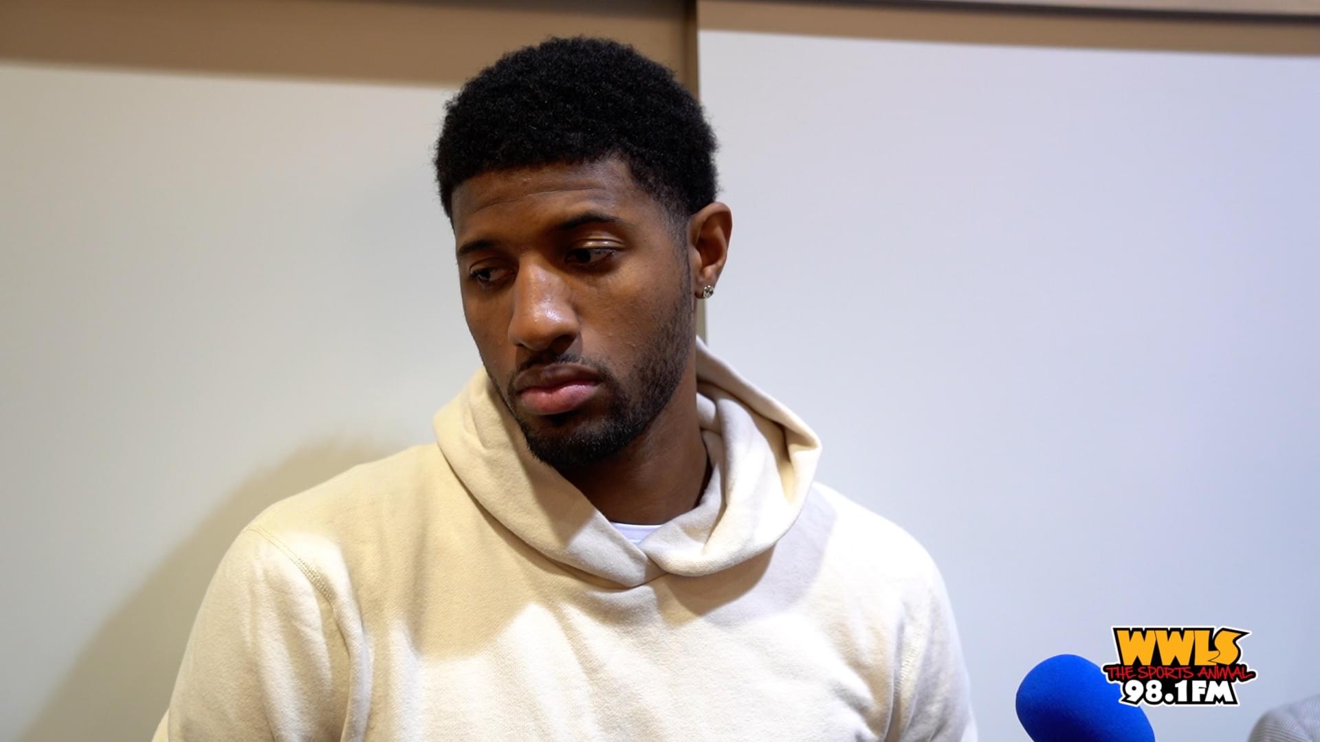 Paul George Comments on Win Over Knicks