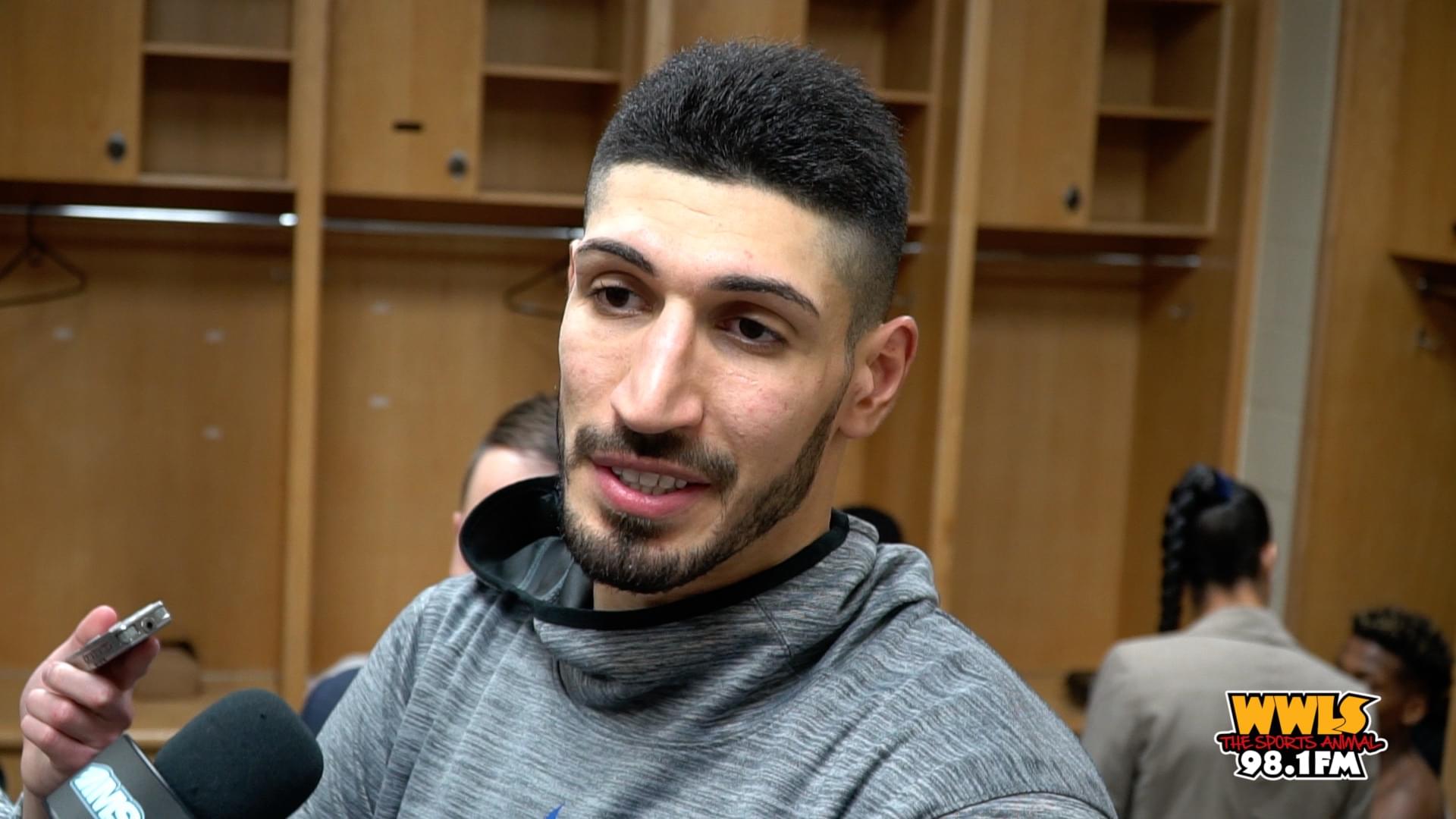 [WATCH] Enes Kanter Discusses Loss To Former OKC Thunder Team