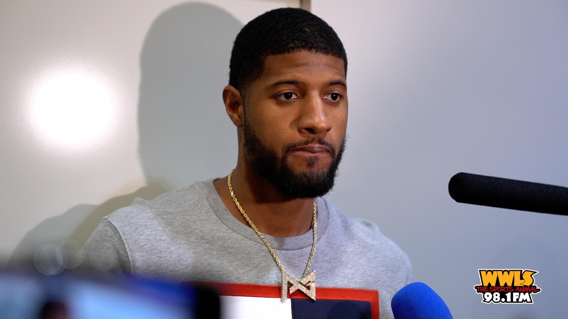 [VIDEO] Paul George Discusses Loss to Golden State