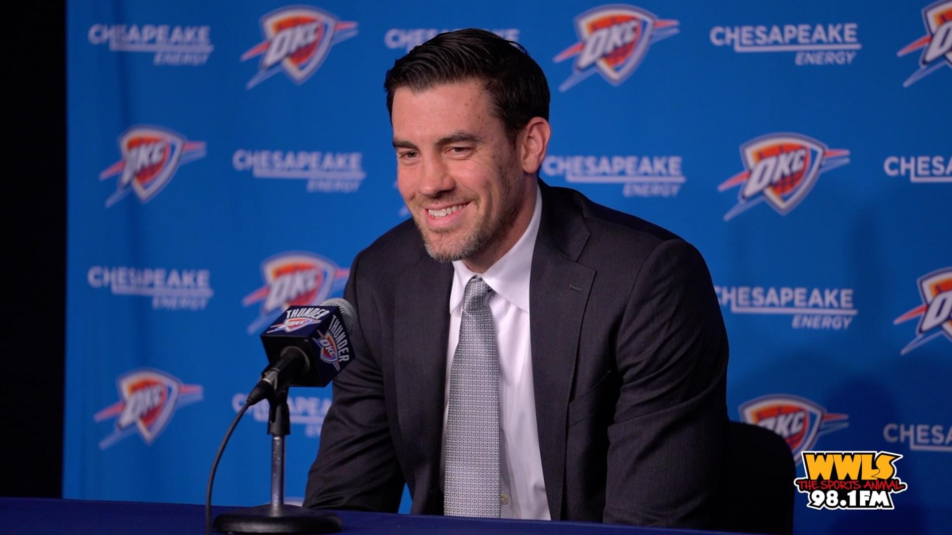 Nick Collison Jersey Retirement Press Conference