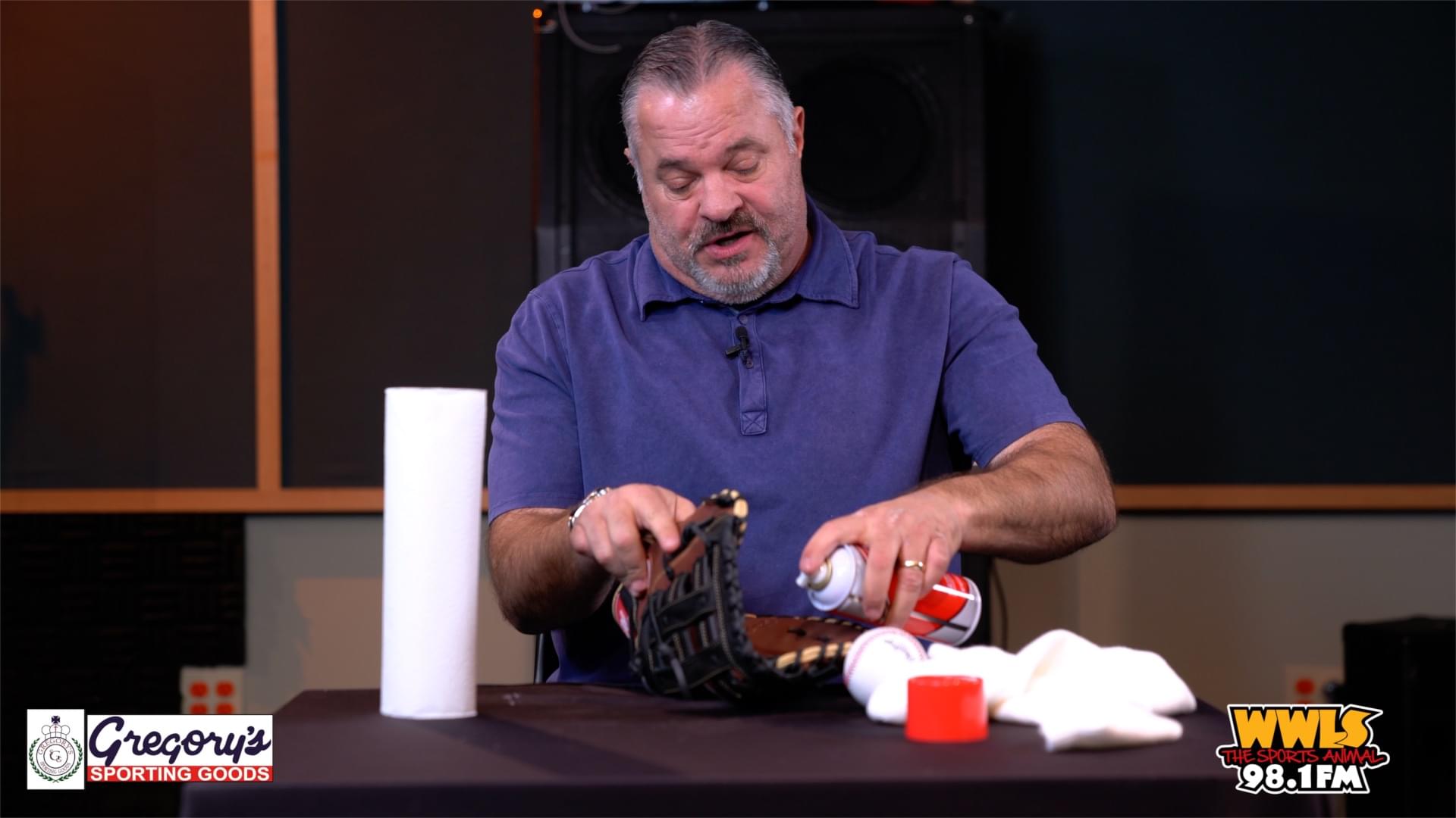 Jim Traber Explains How To Break In New Baseball Glove