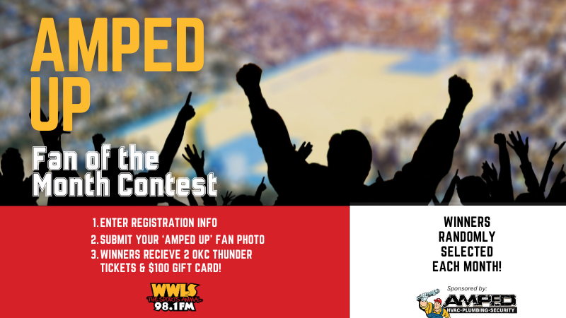 AMPED UP Fan of the Month Contest!