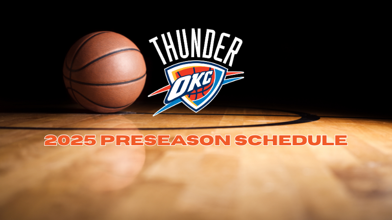 OKC Thunder Announces 2025 Preseason Schedule