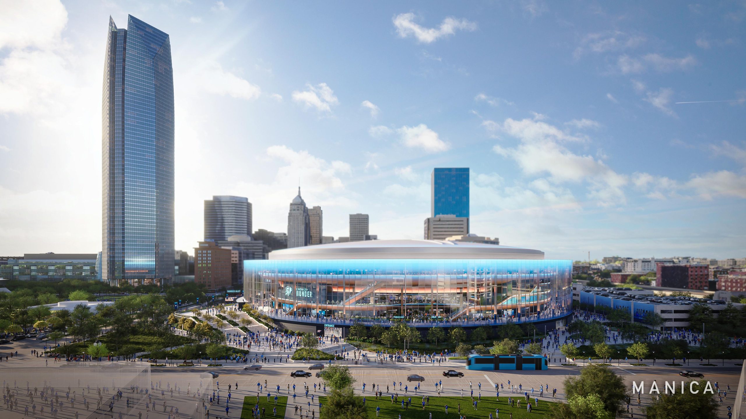 Designs for Oklahoma City New Arena Unveiled