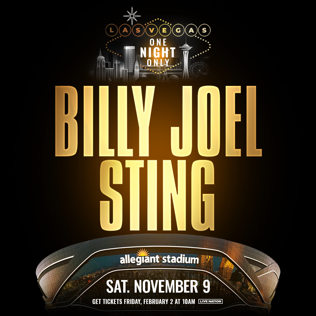 Billy Joel + Sting in Las Vegas!