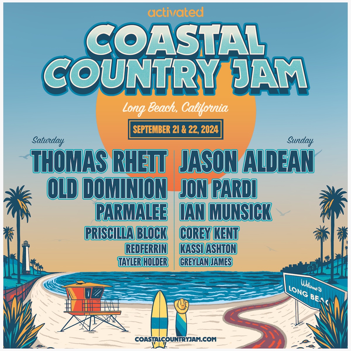 Coastal Country Jam Contest Rules