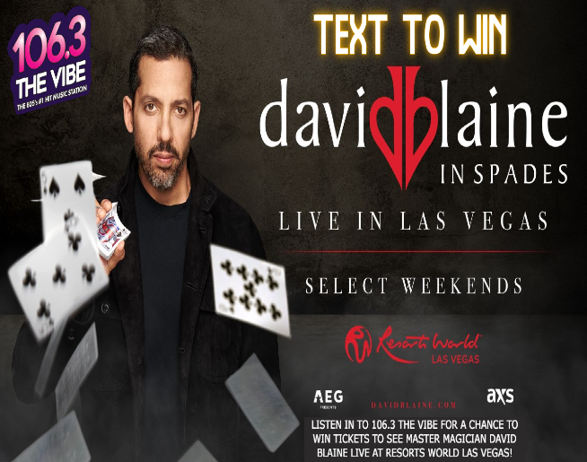 David Blaine Contest Rules