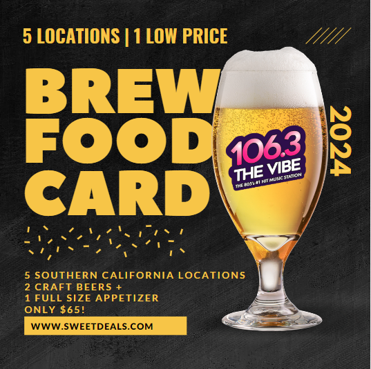 Brew & Food Card is BACK!