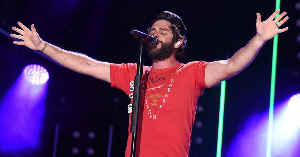 Thomas Rhett Scores 16th No. 1 Single as “Be a Light” Tops Mediabase Chart