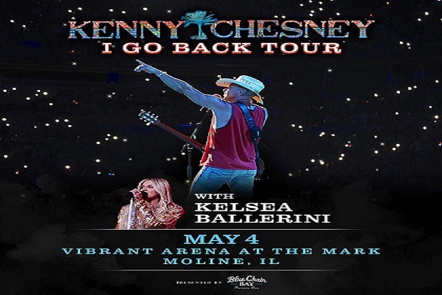 Go Back With Kenny Chesney in Moline This May