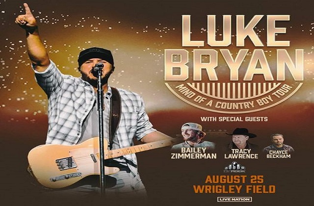 Luke Bryan At Wrigley In August