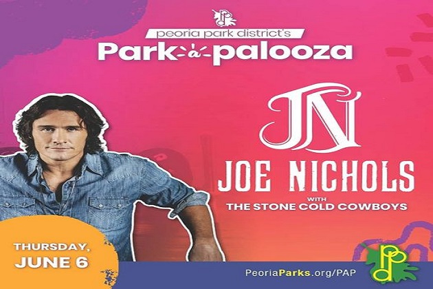 This Thursday! 973 River Country Presents Joe Nichols Peoria Riverfront