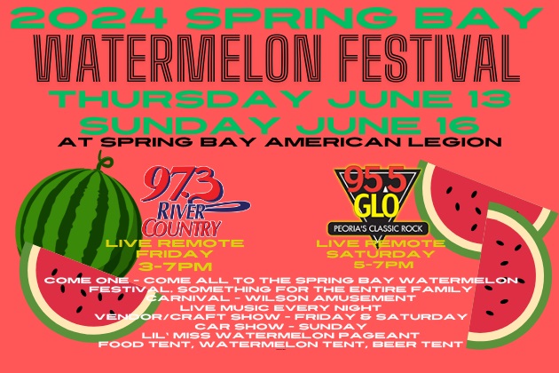 Friday Were LIVE At Spring Bay Watermelon Festival