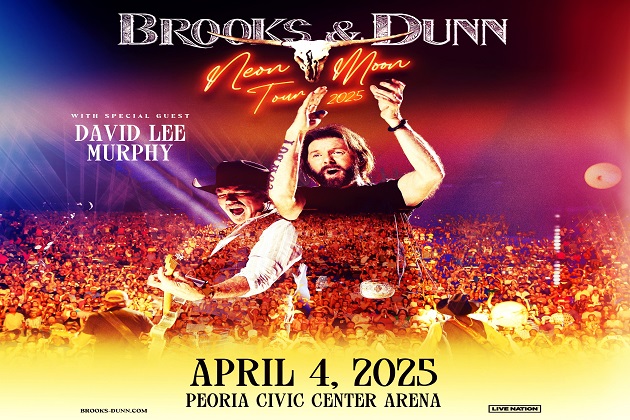 Win All Week! Brooks & Dunn at Peoria Civic Center April 4