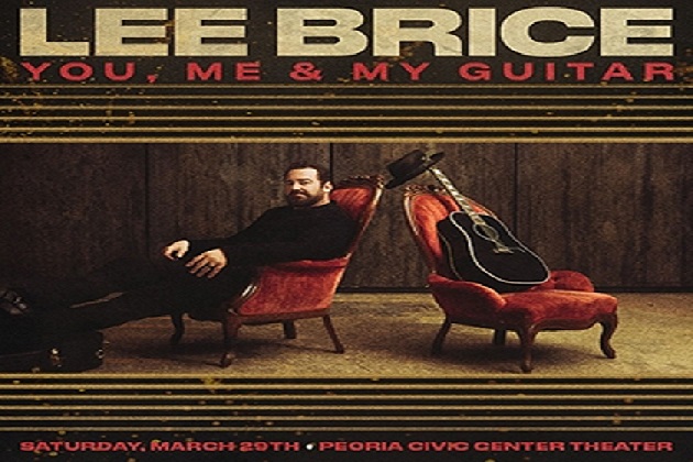 Lee Brice Hits Peoria Civic Center Saturday, March 29th