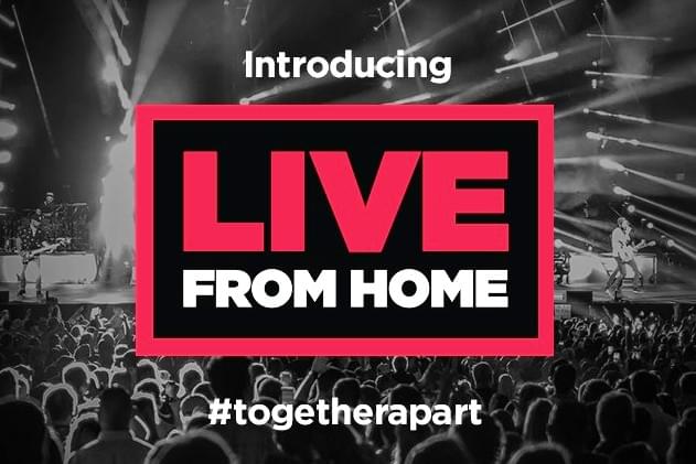 Live From Home Is Live Nation’s Online Way To Connect To Live Music!