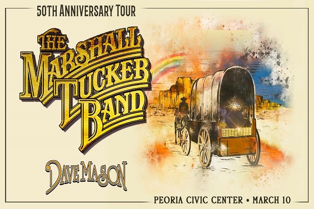 The Marshall Tucker Band Is Coming To Peoria March 10th, 2022!