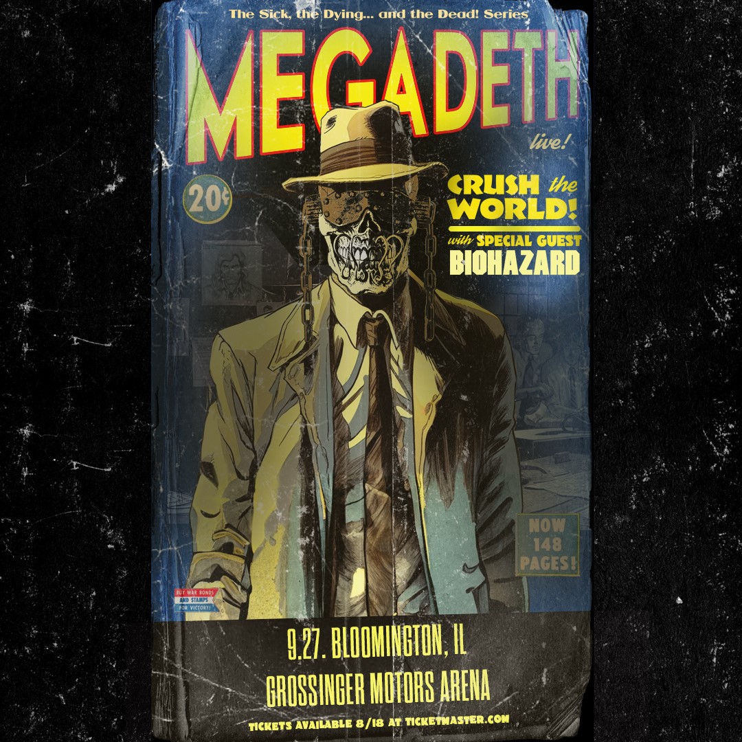 Megadeth LIVE – ON SALE NOW!