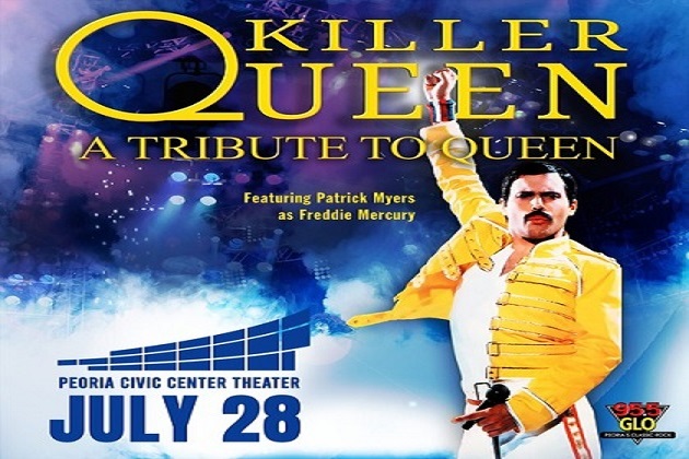 Queen Tribute Band “Killer Queen” Set To Rock Peoria Civic Center July 28th!