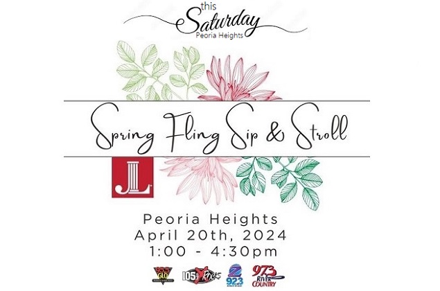 Sip N Stroll With Us This Saturday In Peoria Heights! Plus New Silent Auction Added
