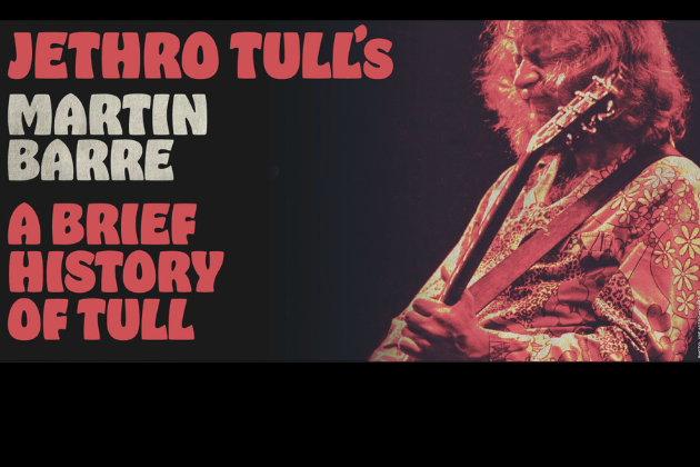 Martin Barre of Jethro Tull at BCPA October 18th!