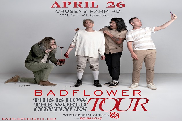 Badflower Set To Rock Crusens On Farmington Road April 26th!
