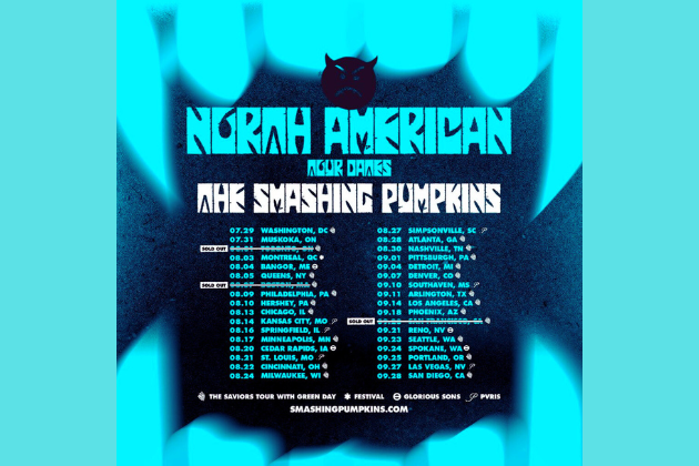 Smashing Pumpkins North American Tour 24