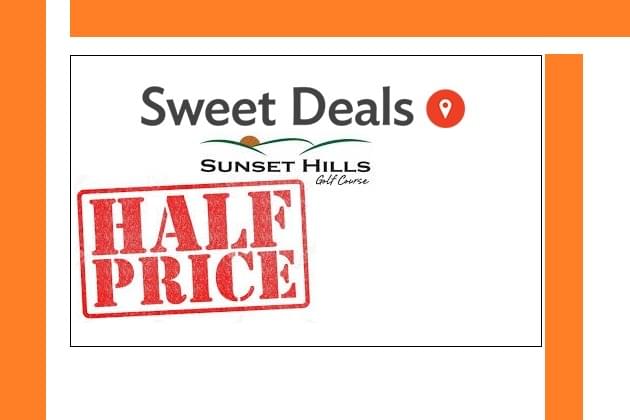 Golf At Half Price! Sweet Deal! Restaurants & More On Sale Now!