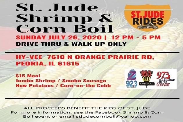 St. Jude Rides 12 Annual Shrimp & Corn Boil!  A Sunday Success