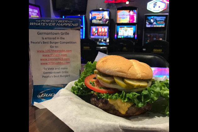 Peoria’s Best Burger Is… Germantown Grille in Germantown Hills