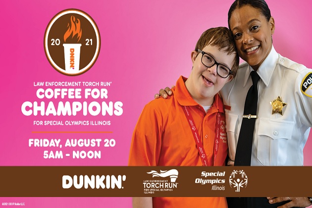 Thank You Peoria! Big Donations To Dunkin With Special Olympics & Coffee For Champions!