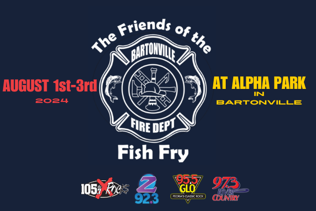 DJ McFly! Too Hype Crew! Summer Block Party At Alpha Park Bartonville Fire Department Fish Fry!