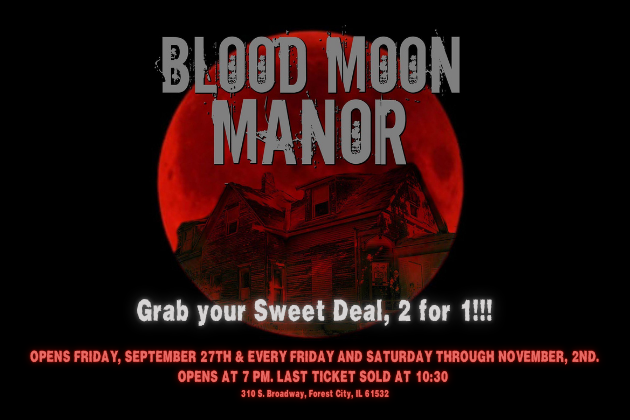 Get Your Scare ON this Haunted Season with a Sweet Deal ~ Blood Moon Manor!