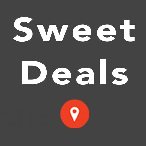 Sweet Deals and your favorite Local merchants have partnered together to bring you savings on restaurants, activities, events, services & more... right in your backyard.