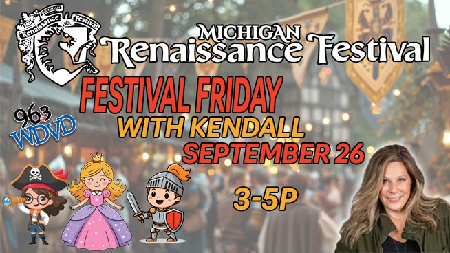 FESTIVAL FRIDAY AT THE MICHIGAN RENAISSANCE FESTIVAL WITH KENDALL | SEPTEMBER 26, 2025