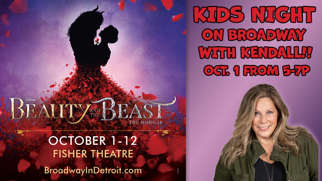 KIDS NIGHT WITH KENDALL FOR BEAUTY AND THE BEAST AT THE FISHER THEATRE | OCTOBER 1, 2025