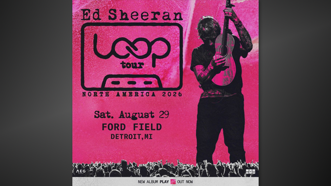 ED SHEERAN AT FORD FIELD | AUGUST 29, 2026
