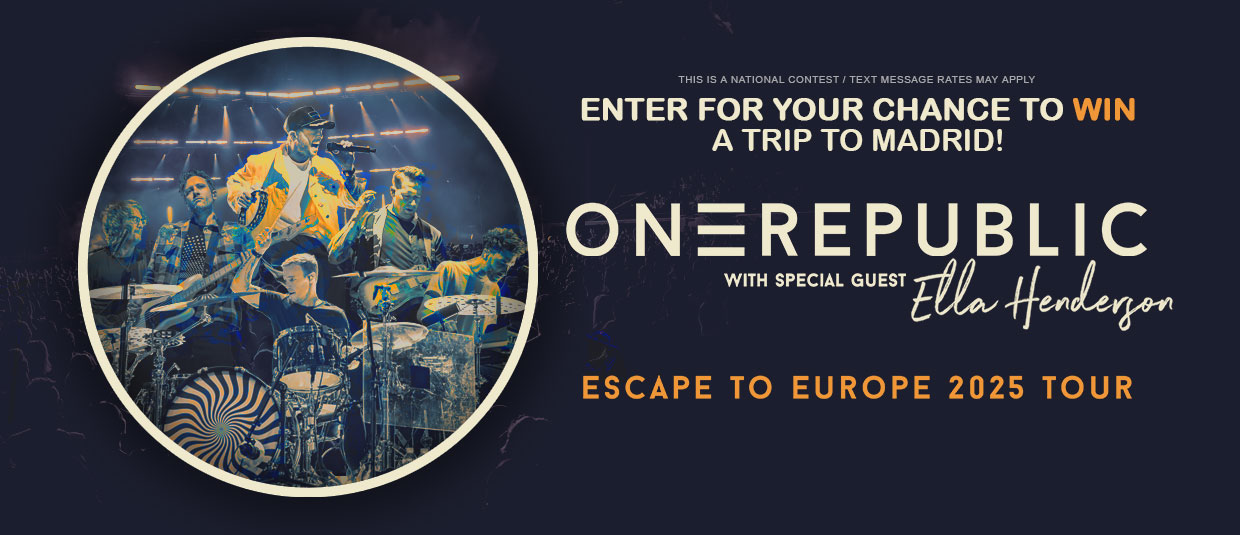 See OneRepublic in Madrid!