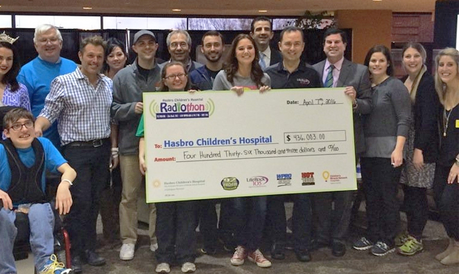 Radiothon raises over $436,000 for Hasbro Children’s Hospital