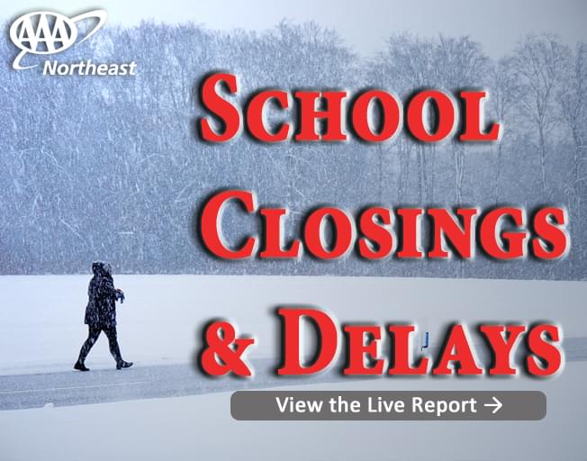 Real Time School, Business Closings, Parking Bans, Weather Alerts for Rhode Island and Massachusetts