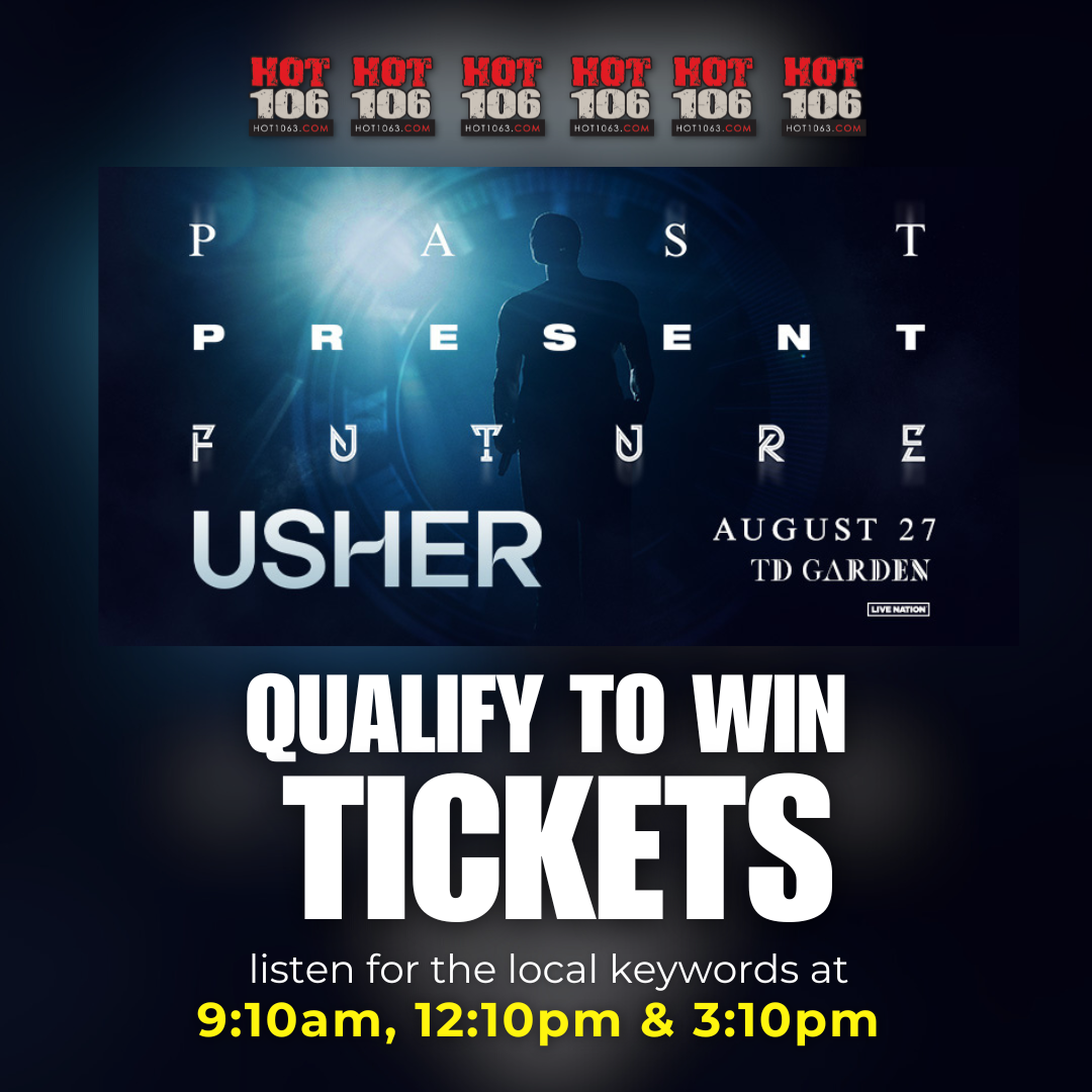 Qualify to WIN Usher Tickets!