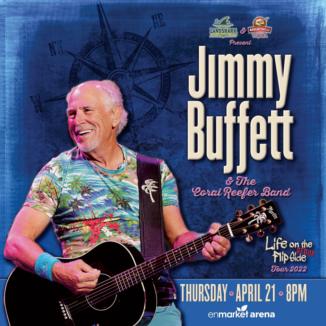 Jimmy Buffett and the Coral Reefer Band Concert Announcement!