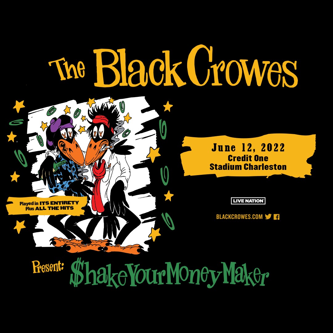 CONCERT ANNOUNCEMENT – The Black Crowes!